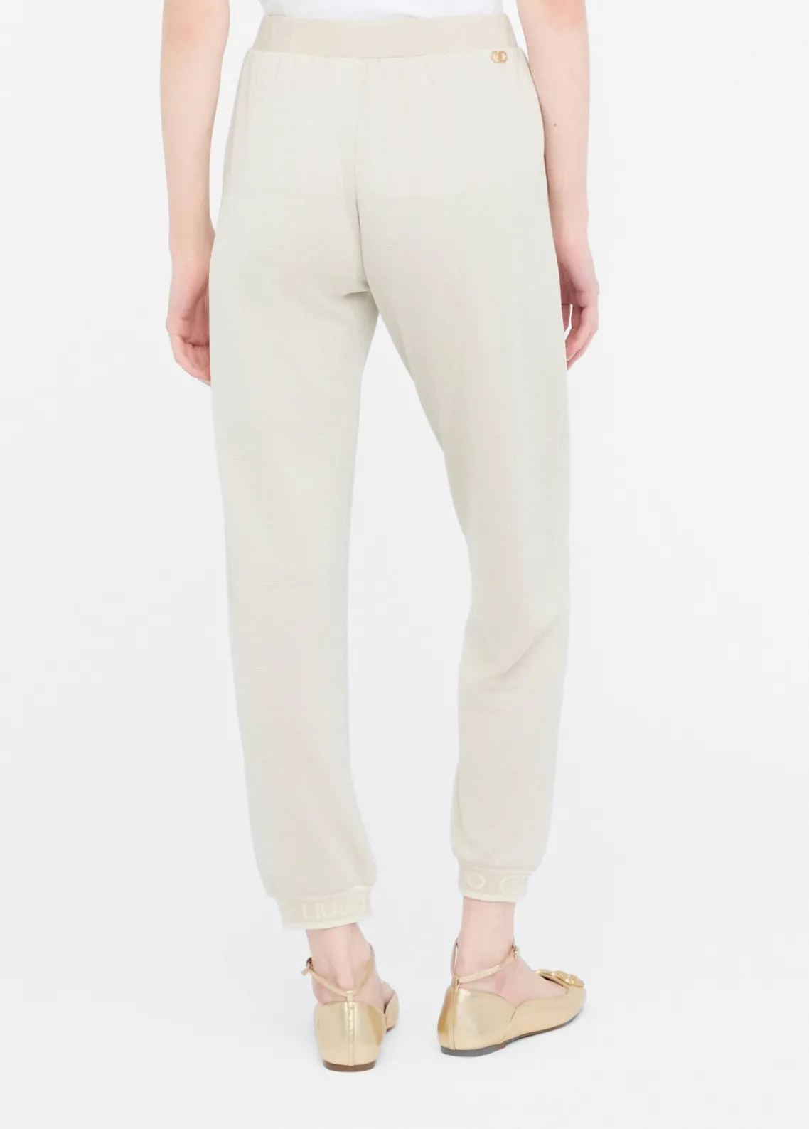 Liu Jo Pantalón de chándal con lurex®-Mujer Ropa Deportiva|Pantalones