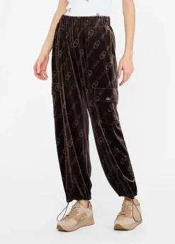 Liu Jo Pantalón de chándal de chenilla-Mujer Ropa Deportiva|Pantalones
