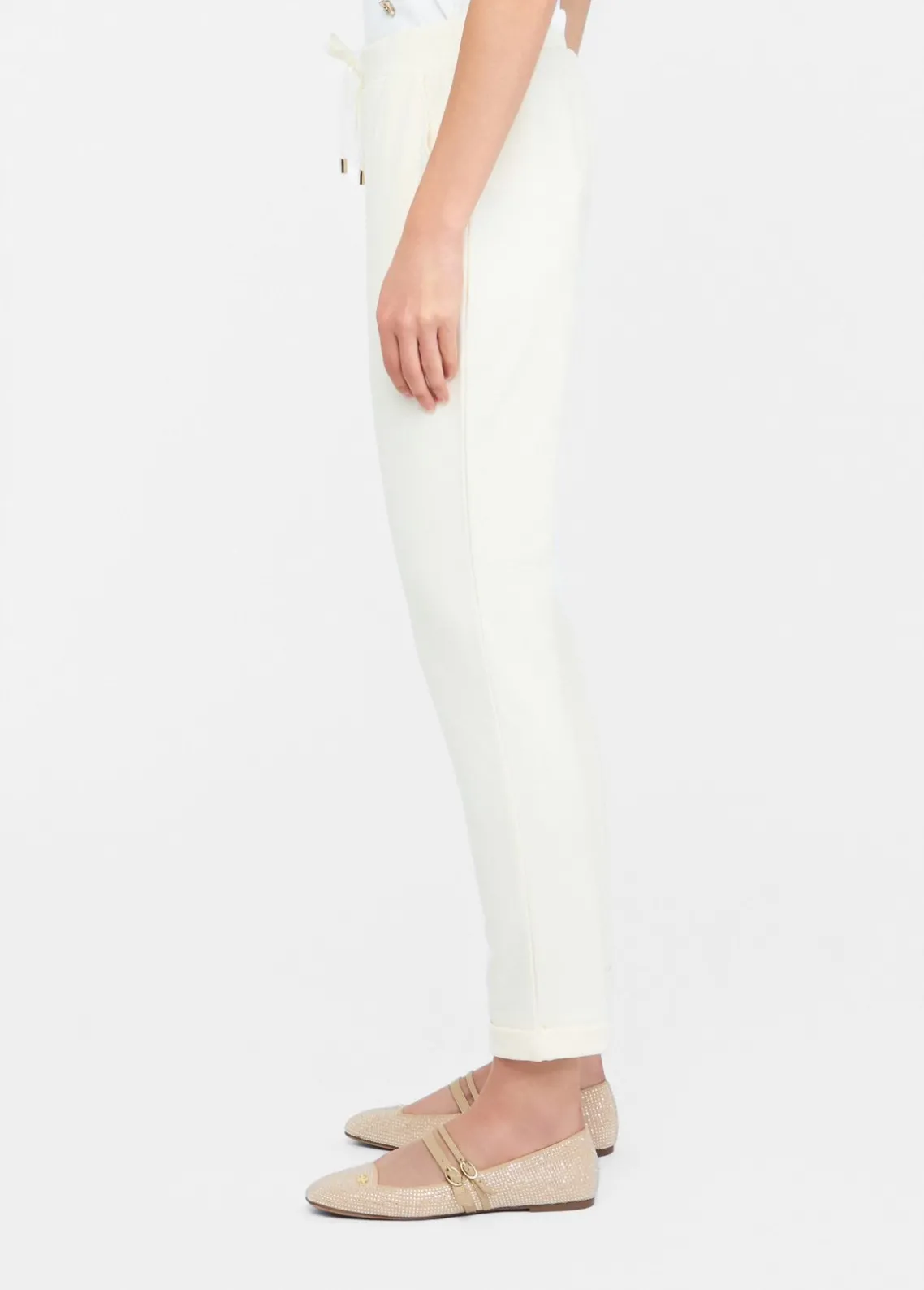 Liu Jo Pantalón de chándal de felpa-Mujer Ropa Deportiva|Pantalones