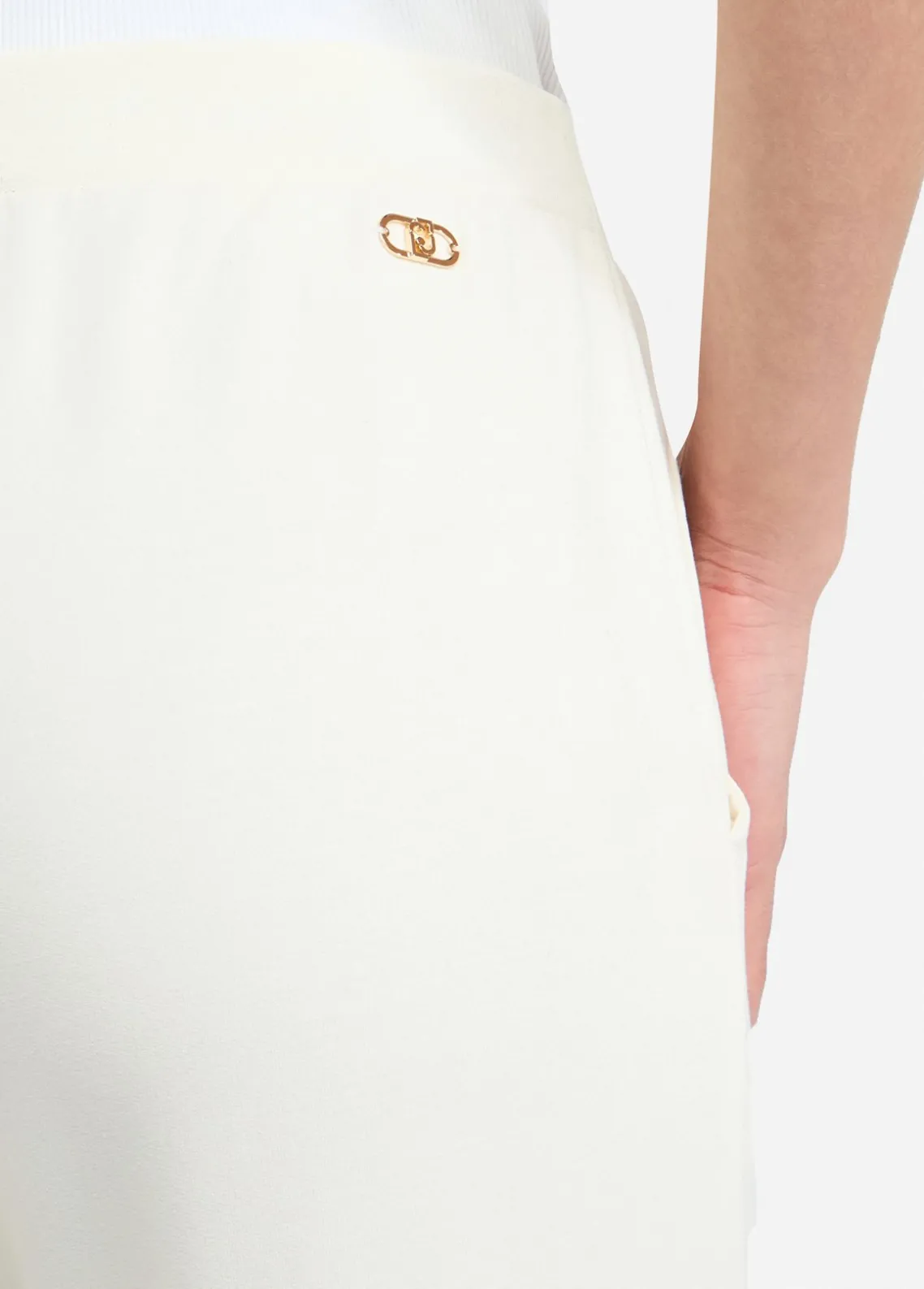 Liu Jo Pantalón de chándal de felpa-Mujer Ropa Deportiva|Pantalones