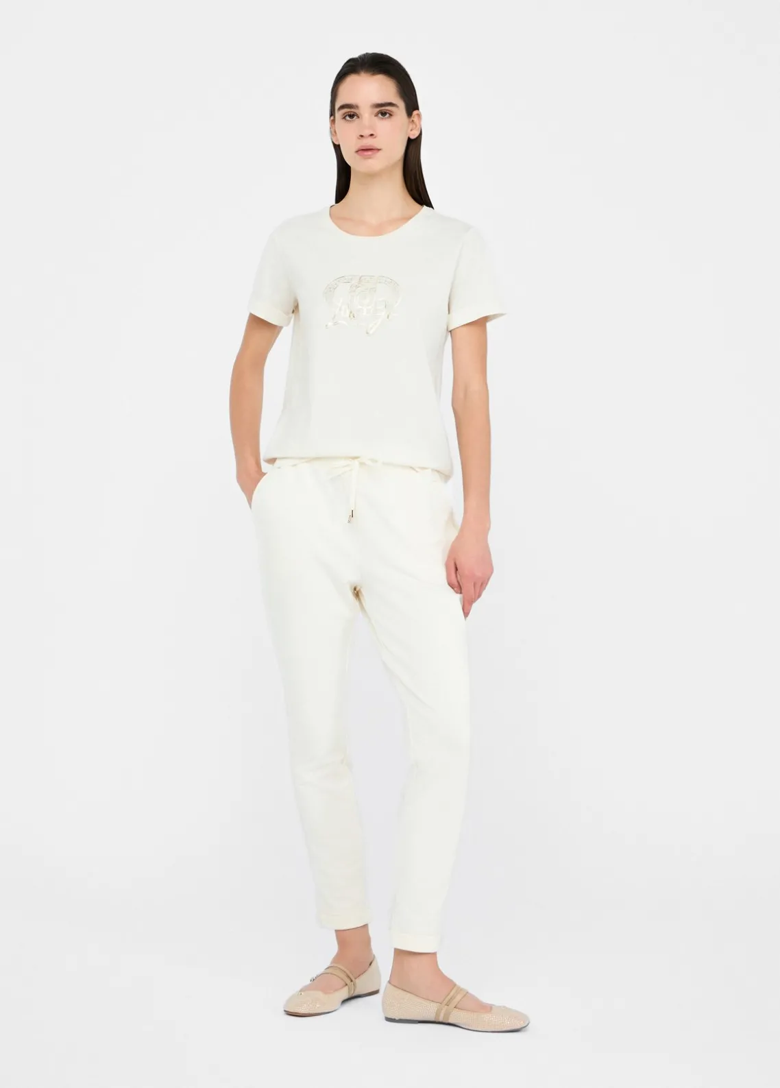 Liu Jo Pantalón de chándal de felpa-Mujer Ropa Deportiva|Pantalones