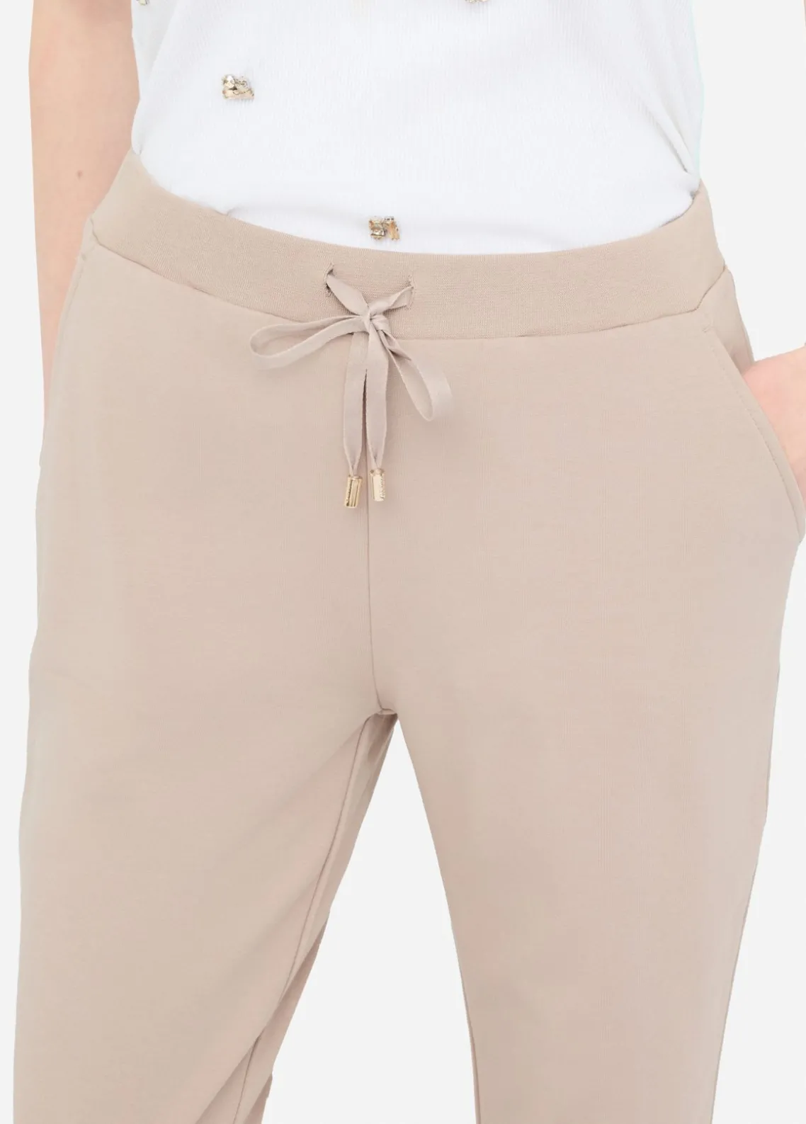 Liu Jo Pantalón de chándal de felpa-Mujer Ropa Deportiva|Pantalones