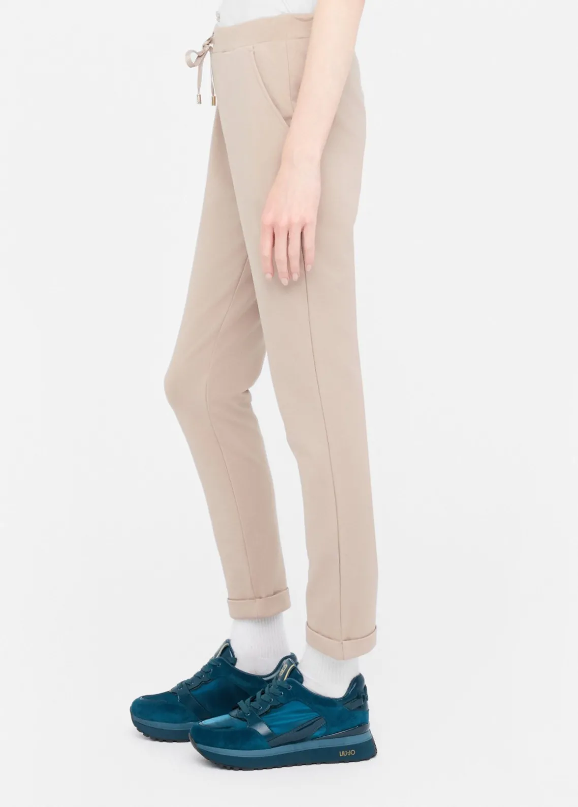 Liu Jo Pantalón de chándal de felpa-Mujer Ropa Deportiva|Pantalones