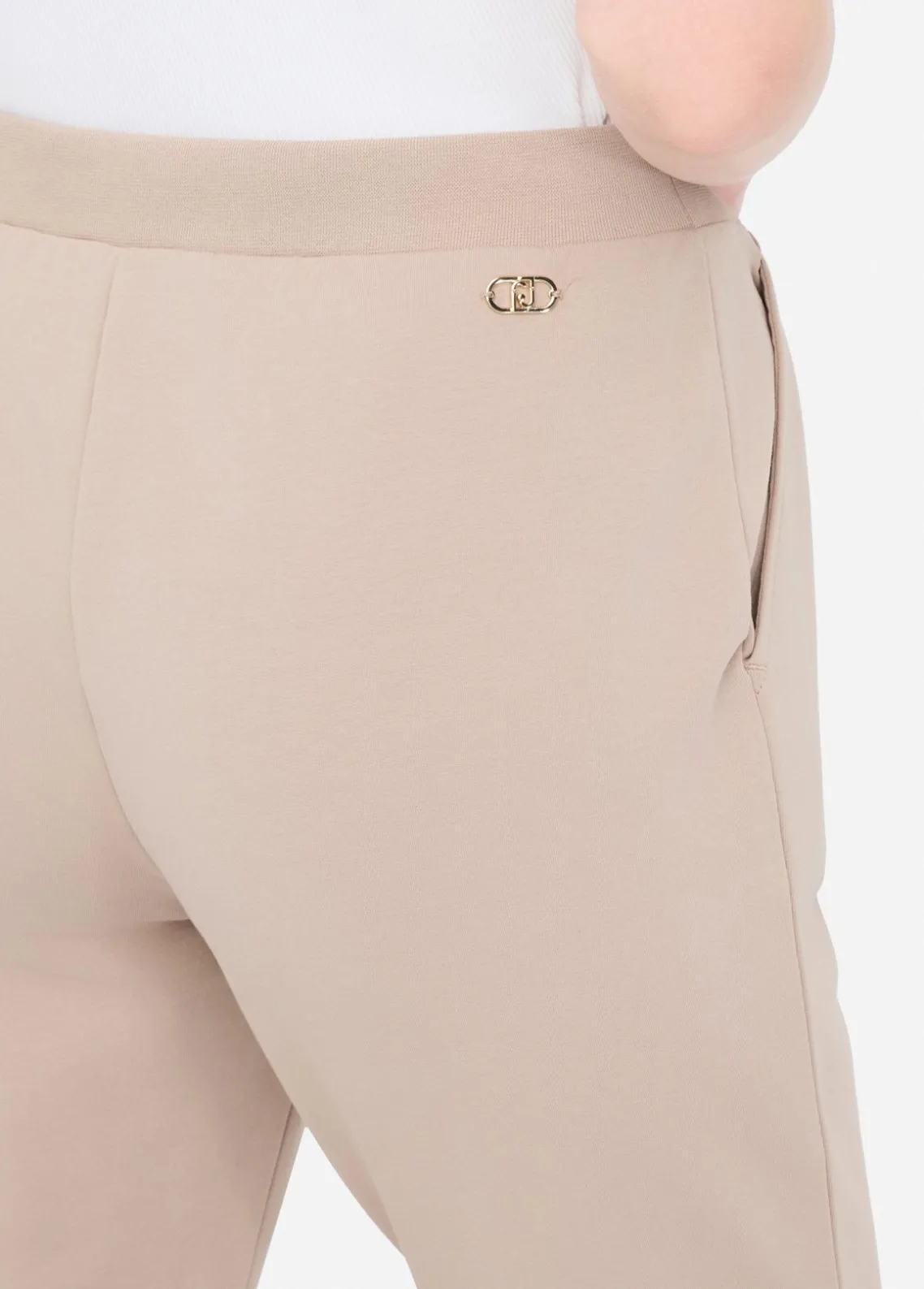 Liu Jo Pantalón de chándal de felpa-Mujer Ropa Deportiva|Pantalones