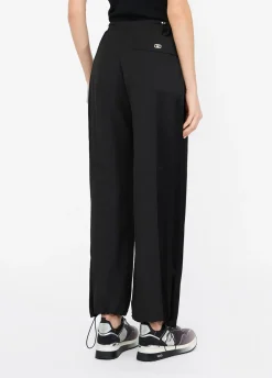 Liu Jo Pantalón de chándal de nailon y raso-Mujer Ropa Deportiva|Pantalones