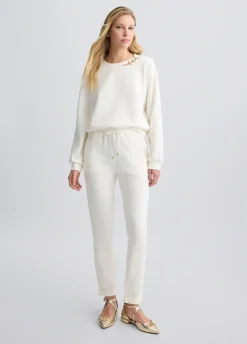 Liu Jo Pantalón de chándal de punto-Mujer Ropa Deportiva|Pantalones
