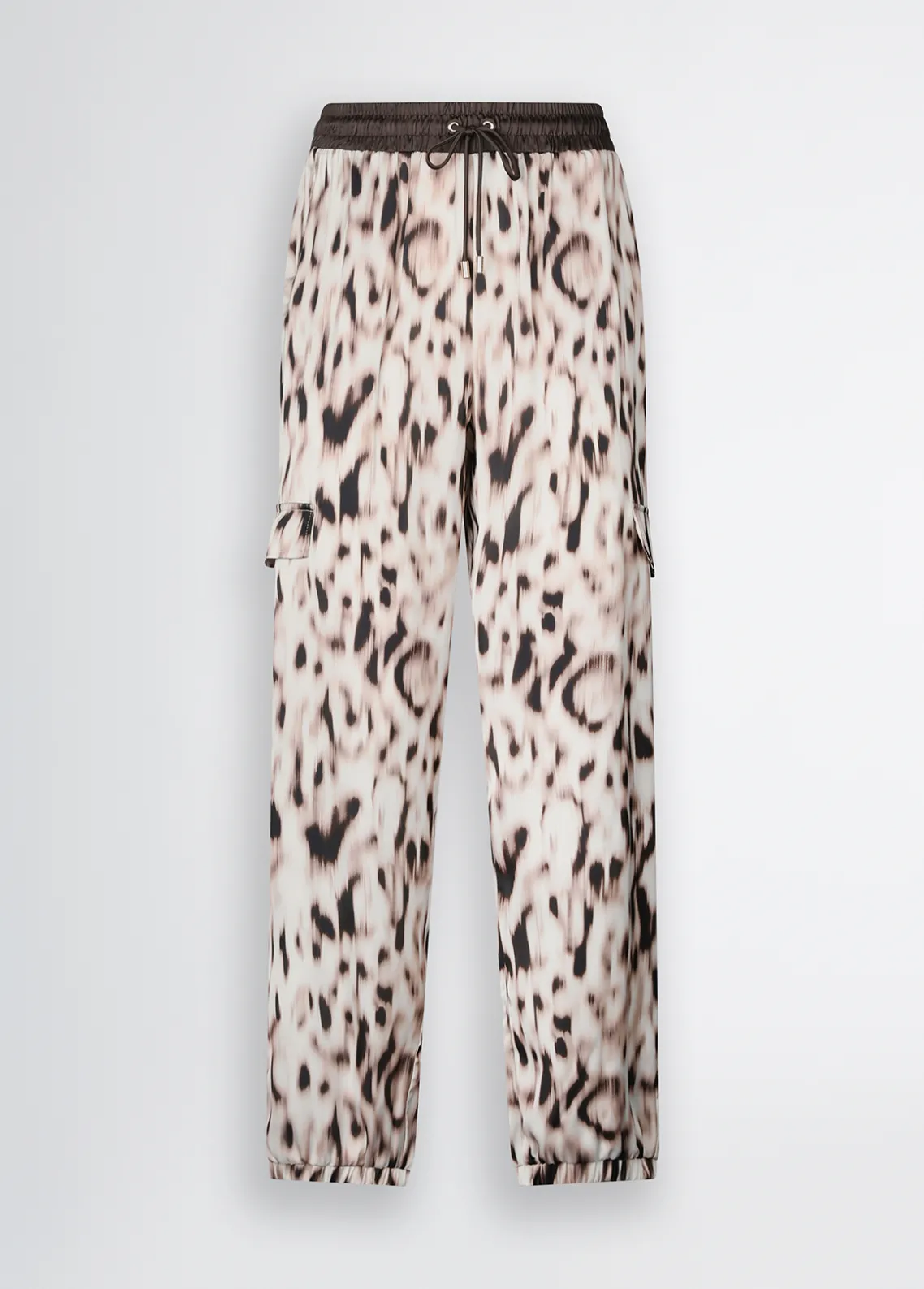Liu Jo Pantalón de chándal de raso estampado-Mujer Ropa Deportiva|Pantalones
