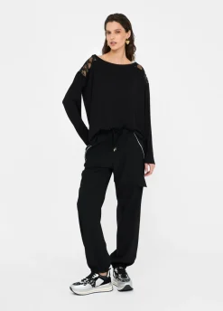 Liu Jo Pantalón de chándal Better-Mujer Ropa Deportiva|Pantalones