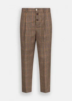 Liu Jo Pantalón de cuadros con pinzas-Mujer Pantalones