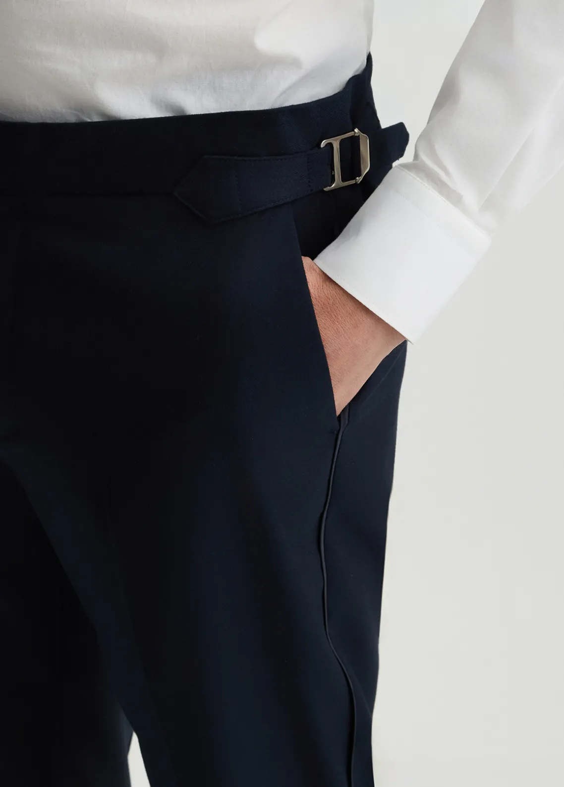 Liu Jo Pantalón de esmoquin para hombre-Hombre Pantalones