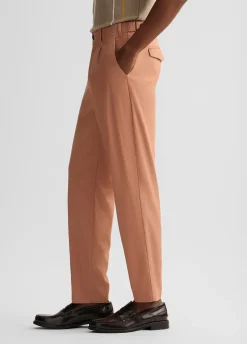 Liu Jo Pantalón de jacquard de mezcla de lino-Hombre Pantalones