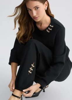 Liu Jo Pantalón de neopreno-Mujer Ropa Deportiva|Pantalones