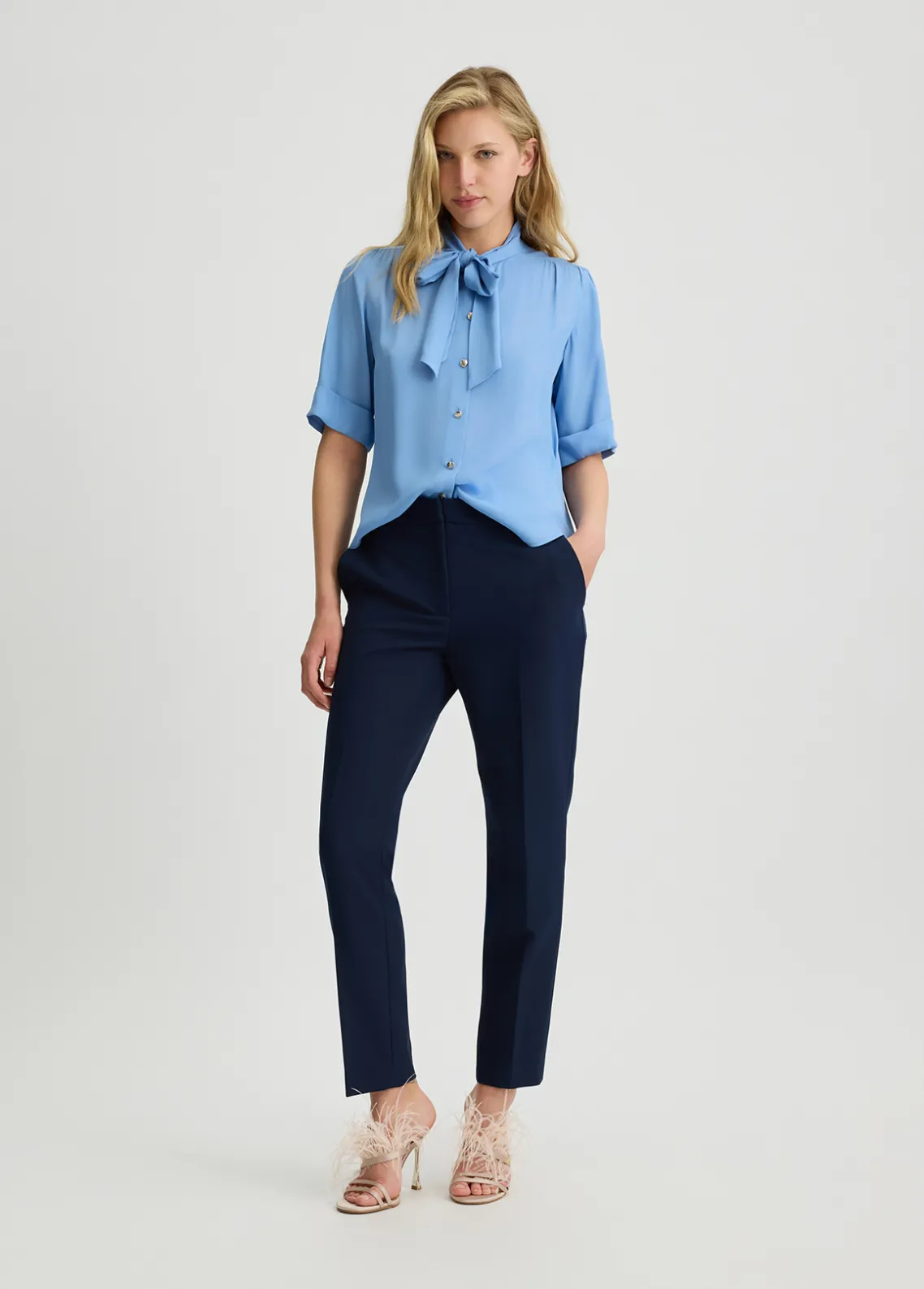 Liu Jo Pantalón de pinza-Mujer Pantalones