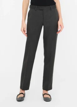 Liu Jo Pantalón de pinza de raya diplomática-Mujer Pantalones