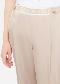 Liu Jo Pantalón de raso-Mujer Ropa Deportiva|Pantalones