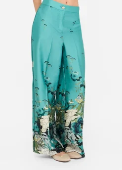 Liu Jo Pantalón de sarga estampado-Mujer Pantalones|Ceremonia