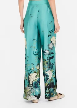 Liu Jo Pantalón de sarga estampado-Mujer Pantalones|Ceremonia