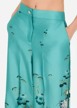 Liu Jo Pantalón de sarga estampado-Mujer Pantalones|Ceremonia