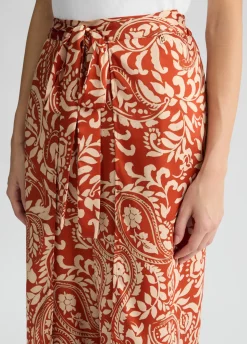Liu Jo Pantalón de sarga estampado-Mujer Pantalones