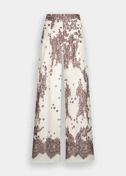 Liu Jo Pantalón de sarga estampado-Mujer Pantalones