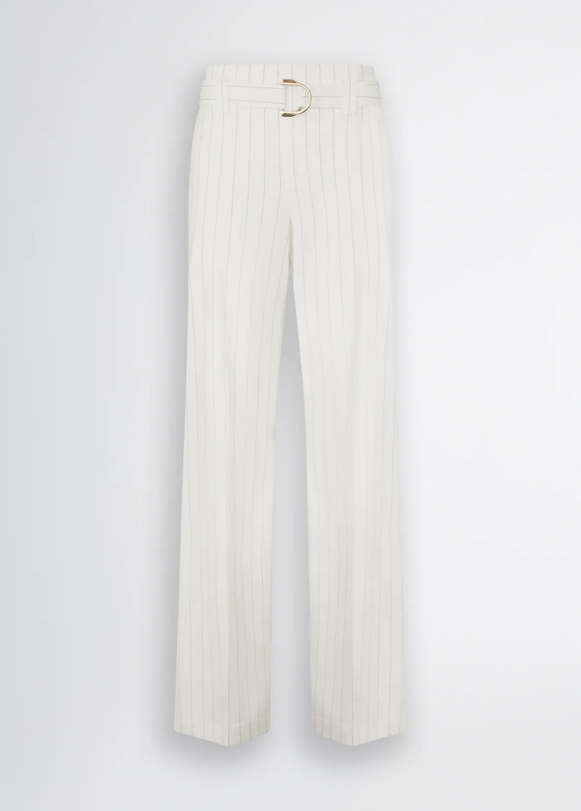 Liu Jo Pantalón de talle alto de raya diplomática-Mujer Pantalones|Tailleur