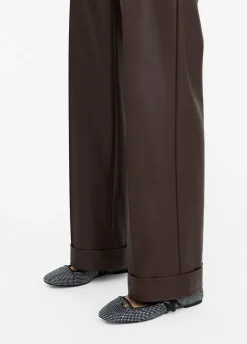 Liu Jo Pantalón de tejido revestido-Mujer Pantalones