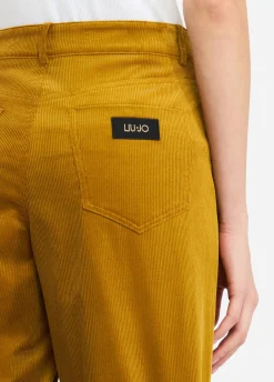 Liu Jo Pantalón de terciopelo-Mujer Pantalones