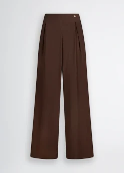 Liu Jo Pantalón elegante de sarga-Mujer Pantalones|Tailleur