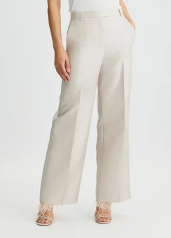 Liu Jo Pantalón largo de shantung-Mujer Pantalones|Ceremonia
