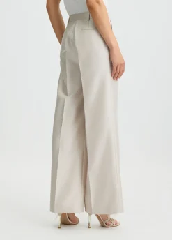 Liu Jo Pantalón largo de shantung-Mujer Pantalones|Ceremonia