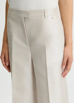 Liu Jo Pantalón largo de shantung-Mujer Pantalones|Ceremonia