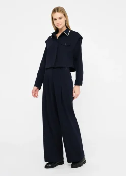 Liu Jo Pantalón palazzo-Mujer Pantalones