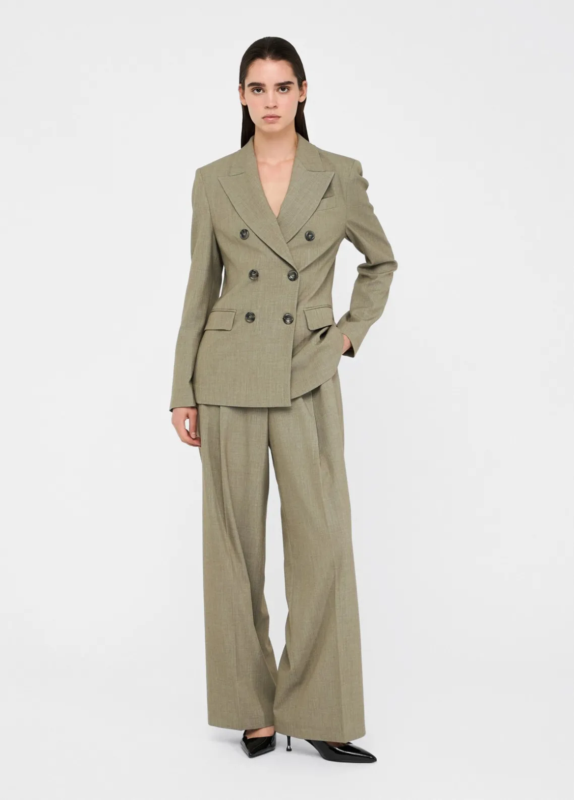 Liu Jo Pantalón palazzo-Mujer Pantalones