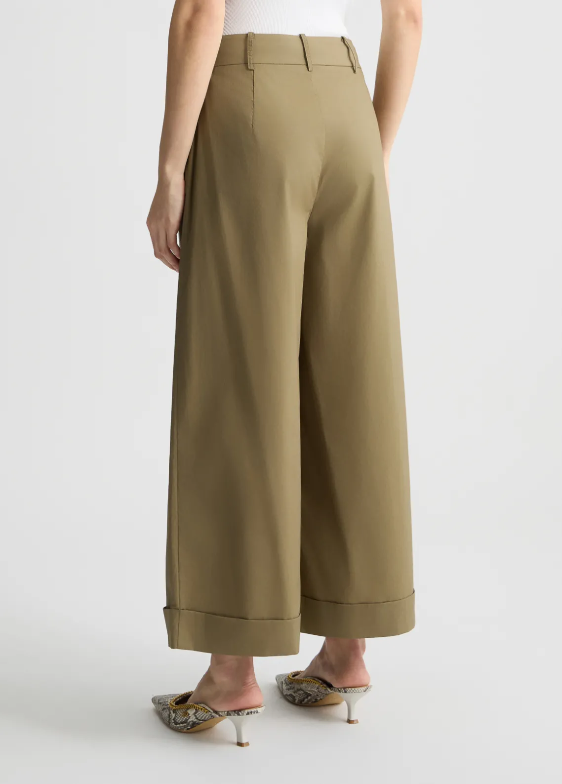 Liu Jo Pantalón palazzo-Mujer Pantalones