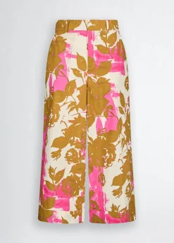 Liu Jo Pantalón palazzo de flores-Mujer Pantalones
