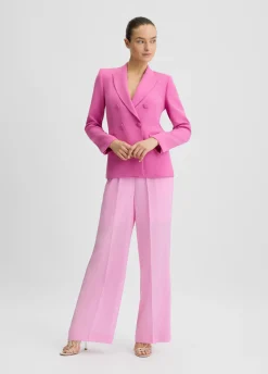 Liu Jo Pantalón palazzo de seda-Mujer Pantalones|Tailleur