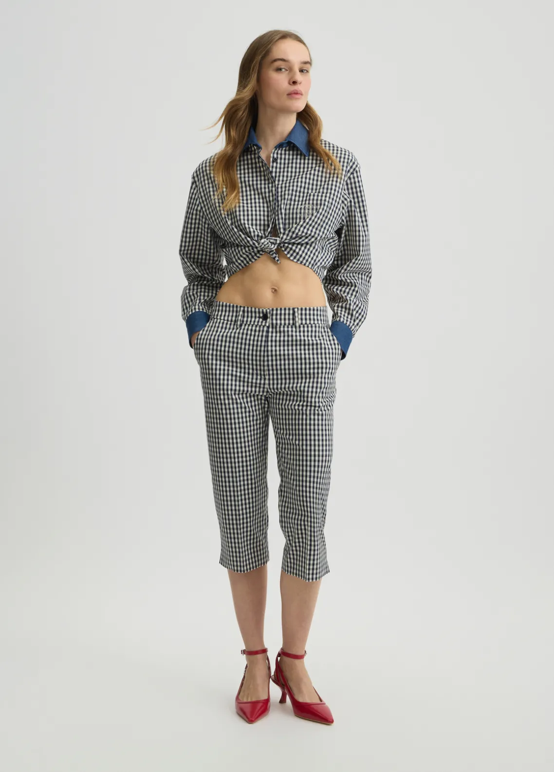 Liu Jo Pantalón pirata-Mujer Pantalones|Tailleur