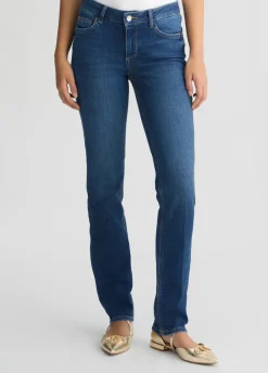 Liu Jo Pantalón pitillo Bottom Up-Mujer Vaqueros Pitillo
