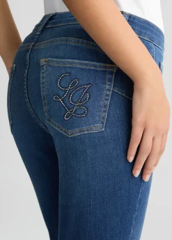 Liu Jo Pantalón pitillo Bottom Up-Mujer Vaqueros Pitillo