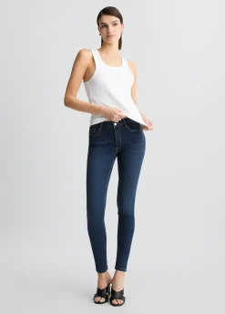 Liu Jo Pantalón pitillo Bottom Up-Mujer Vaqueros Pitillo