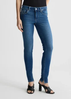 Liu Jo Pantalón pitillo Bottom Up-Mujer Vaqueros Pitillo