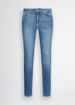 Liu Jo Pantalón pitillo Bottom Up-Mujer Vaqueros Pitillo