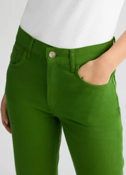 Liu Jo Pantalón recto con bordado de crochet-Mujer Pantalones