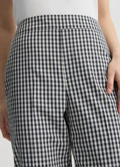 Liu Jo Pantalón tobillero a cuadros-Mujer Pantalones|Tailleur