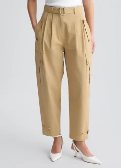 Liu Jo Pantalón tobillero cargo-Mujer Pantalones