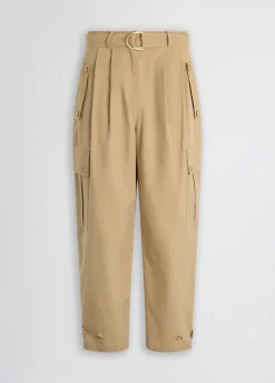 Liu Jo Pantalón tobillero cargo-Mujer Pantalones
