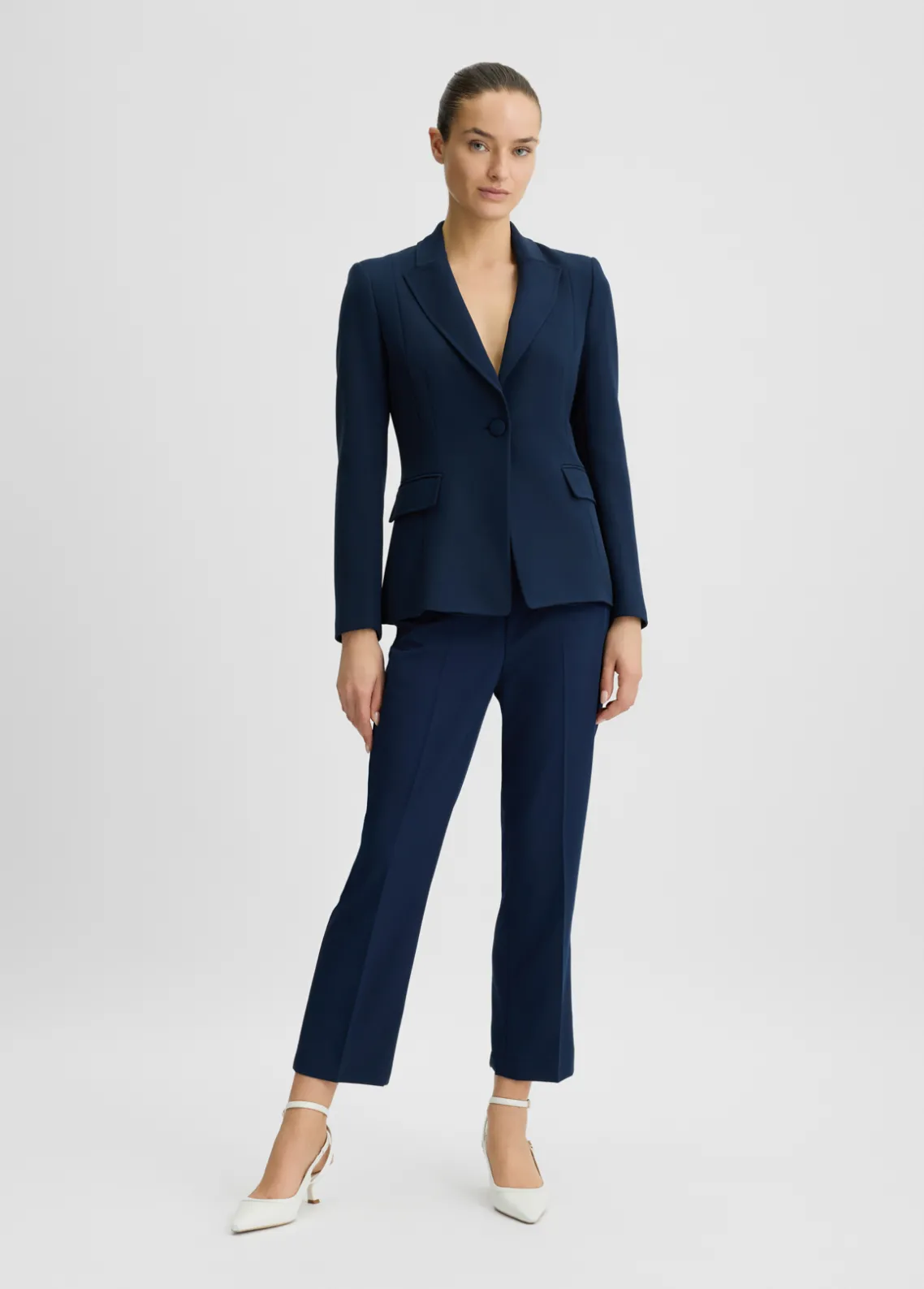 Liu Jo Pantalón tobillero con pinza-Mujer Pantalones
