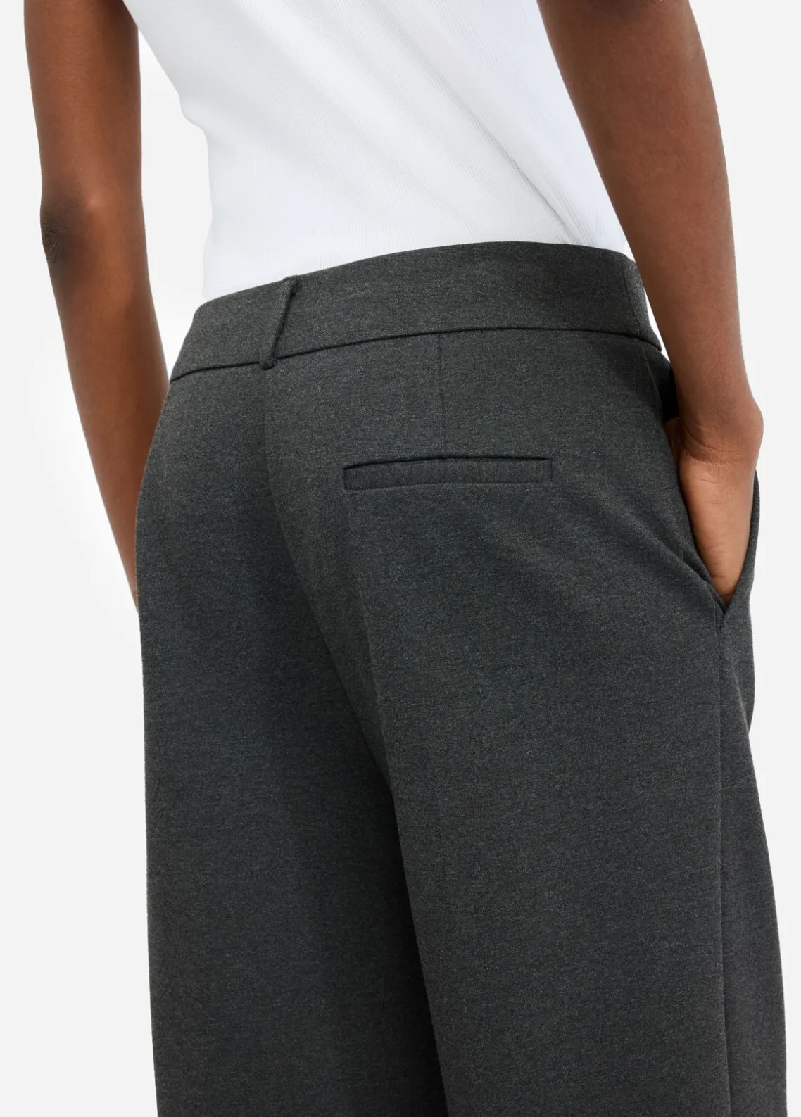 Liu Jo Pantalón tobillero con pinza-Mujer Pantalones