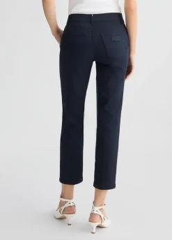 Liu Jo Pantalón tobillero de talle alto-Mujer Pantalones
