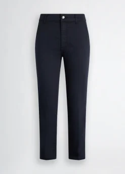 Liu Jo Pantalón tobillero de talle alto-Mujer Pantalones